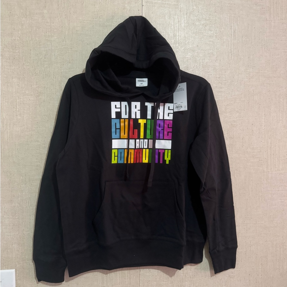 Sonoma community graphic print hoodie